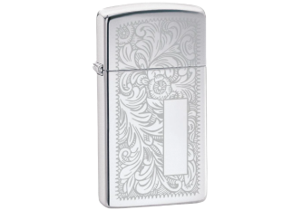 Zippo Slim Venetian Chrome