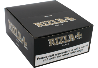 B.50 Cahiers longs Black slim Rizla+