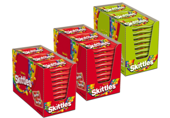 Colis promo Skittles 3 boîtes