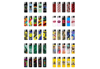 Colis 250 briquets assortis