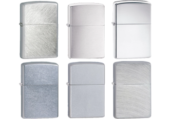 Zippo basique assortis