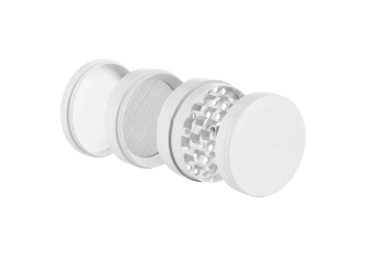 Broyeur 4 parties 40x35mm Soft blanc