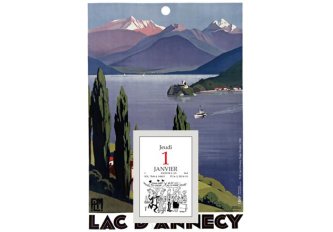 Bloc éphéméride comique rétro vintage