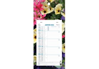 L.10 Blocs éphémérides mensuel nature