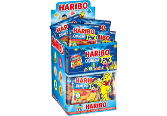 Présentoir 30 Sachets Orangina Pik