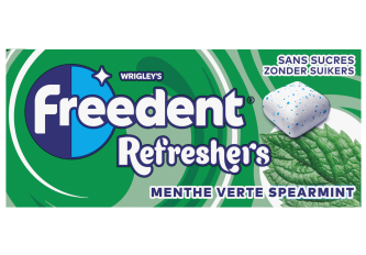 B.24 étuis Freedent Refreshers Big Mint