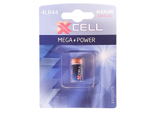 Blister 1 pile Xcell 4LR44 GP476 6V