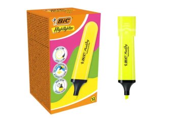B.12 Surligneurs BIC Jaune
