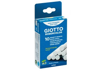 L.10 Etuis 10 craies blanches