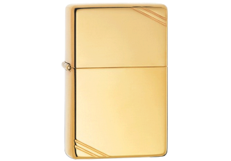 Zippo Vintage Brass High Polished