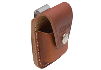 Pochette à briquet Zippo marron