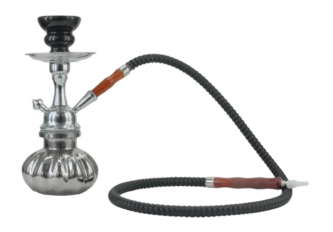 Narguilé Chrome/noir