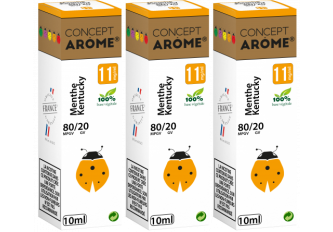 3x10ML MENTHE KENTUCKY 11MG