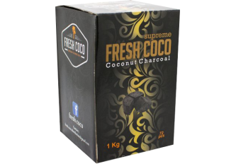 B.1kg  Charbon à Narguilé Fresh Coco Suprème
