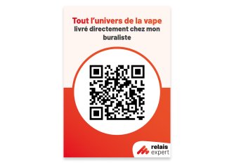 Affiche QR Code Relais Expert