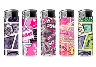 Briquet piezo Comic