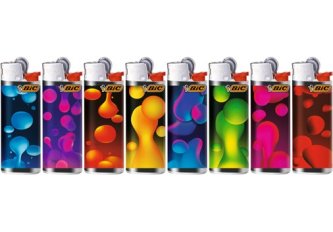 B.50 Mini BIC Neon Lava