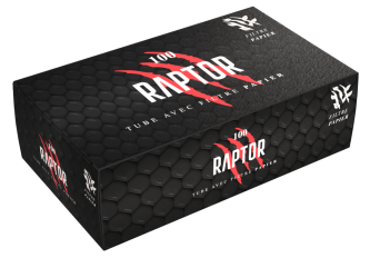 C.100 Boîtes 100 tubes Raptor papier