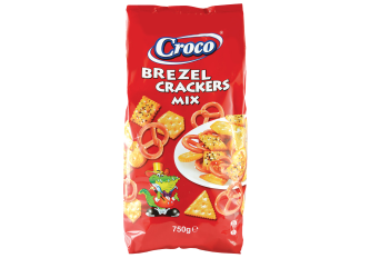 B.4 Paquets Brezel Crackers Mix 750g
