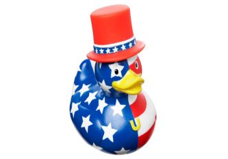 Canard de bain Uncle Sam