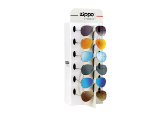 Présentoir de 9 Lunettes de Soleil Zippo