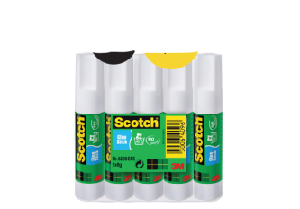 étui de 5 bâtons colles scotch 8g