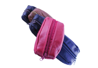 L.12 porte monnaie grain de café agneau assortis