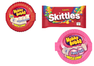 Colis Skittles 3 boîtes