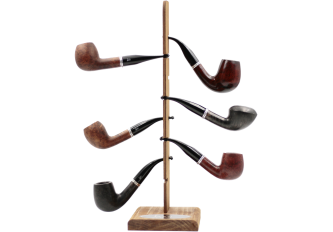 Totem 6 pipes baguées