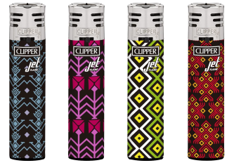 Clipper jet flame Ethnic Art