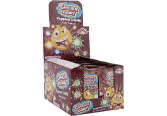 B.50 Sachets Crackles Candy Cola