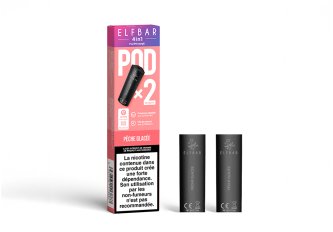 B.10 Boîtes 2 pods Elfbar 4en1 Pêche glacée 20MG