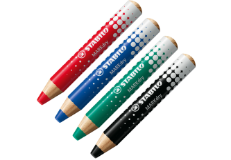 Etui 4 marqueurs Markdry + accessoires