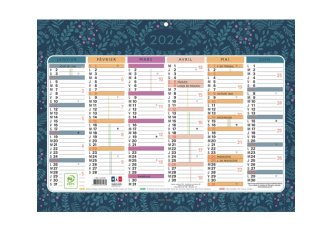 Calendrier Mini Labo semestriel