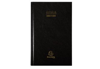 Agenda de bureau journalier Euro & Cents