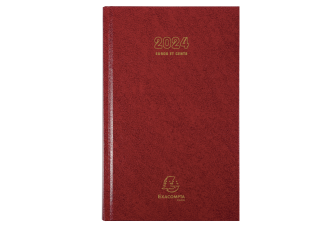 Agenda Carré Journalier Euros et Cents Couleur