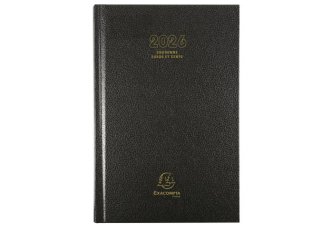 Agenda de bureau journalier Couronne Euro & Cents