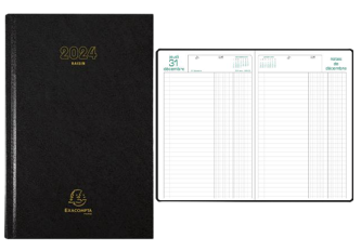 Agenda de bureau raisin