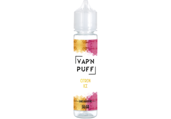 FL 50ML VAP'N PUFF CITRON ICE 0MG
