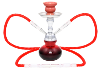 Narguilé 25cm - 2 Tuyaux