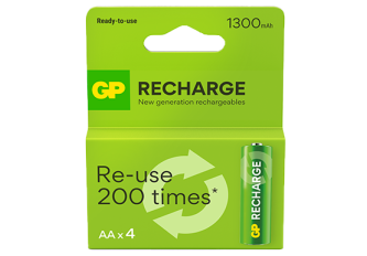 B.10 Blisters de 4 piles LR06 rechargeables