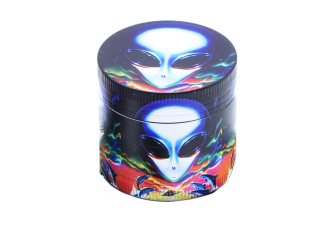 Boite 4 Parties 50 x 37 mm Alien