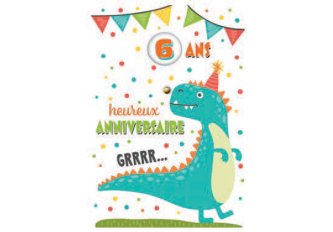 L.6 Carnets anniversaire enfant