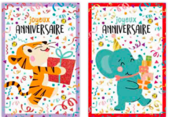 L.6 Carnets anniversaire enfant