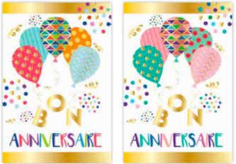 L.6 Carnets anniversaire enfant