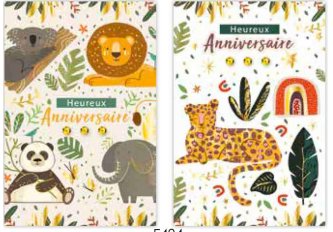 L.6 Carnets anniversaire enfant