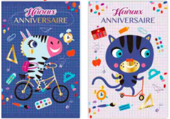 L.6 Carnets anniversaire enfant