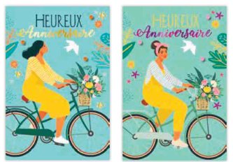 L.6 Carnets anniversaire femme