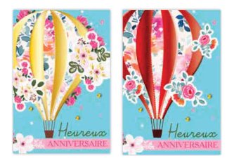 P.6 Carnets anniversaire femme