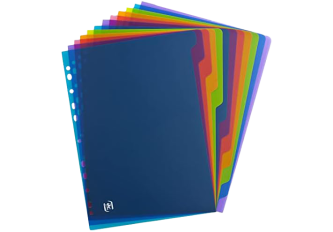 Intercalaires A4 12 positions